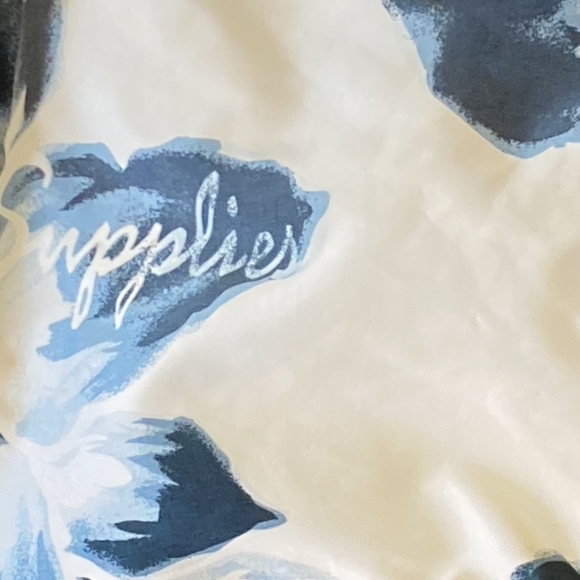 90s Vintage Crafted by Beach men Floral Drawstring Shorts White Size XXL - Picture 15 of 16